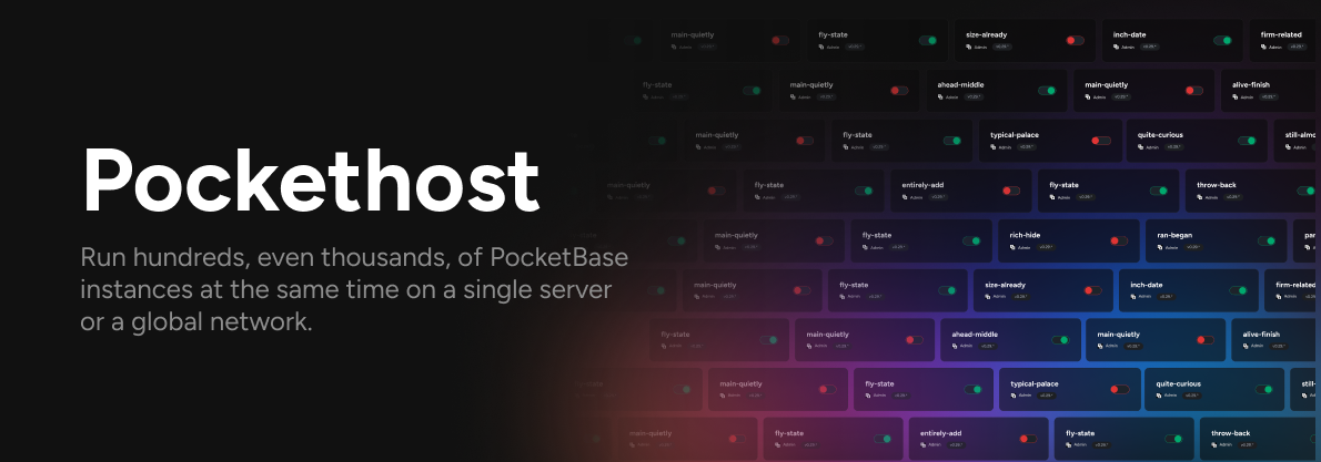Banner Pockethost